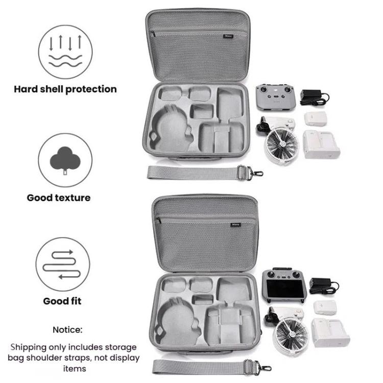 BKANO For DJI Flip Smooth Flying Tri-Power Kit Storage Bag Shock Absorbing Storage Case Backpack, For RC 2 With Screen, For Normal RC N3 BKANO For DJI Flip Smooth Flying Tri-Power Kit Storage Bag Shock Absorbing Storage Case Backpack, For RC 2 With Screen, For Normal RC N3